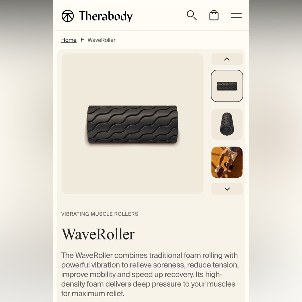 Therabody WaveRoller - New Never Used